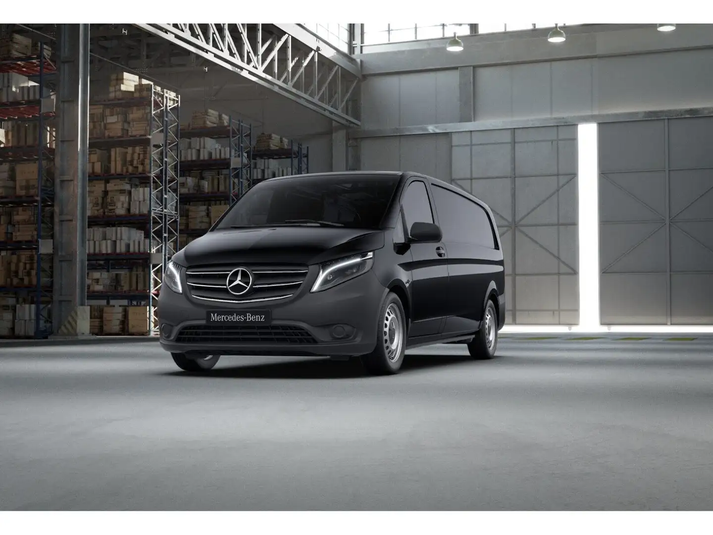 Mercedes-Benz Vito 119 CDI Kasten Extralang Distr Keyl SHZ LED Negro - 2