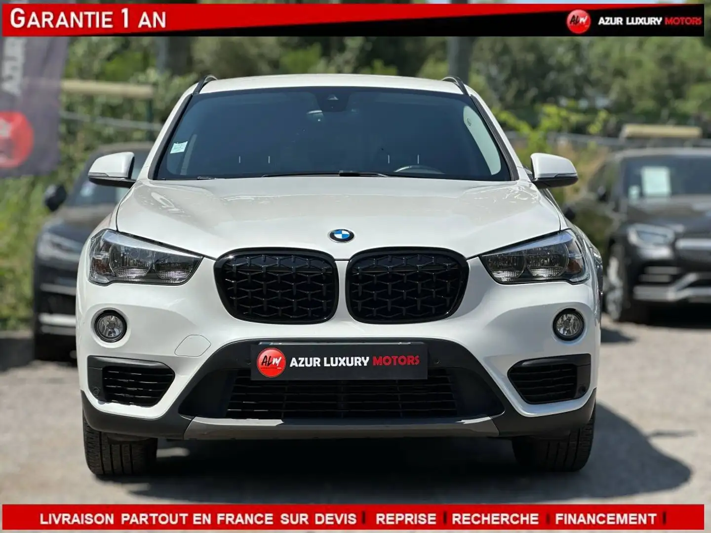 BMW X1 II (F48) sDrive18d 150ch Business Design Blanc - 2