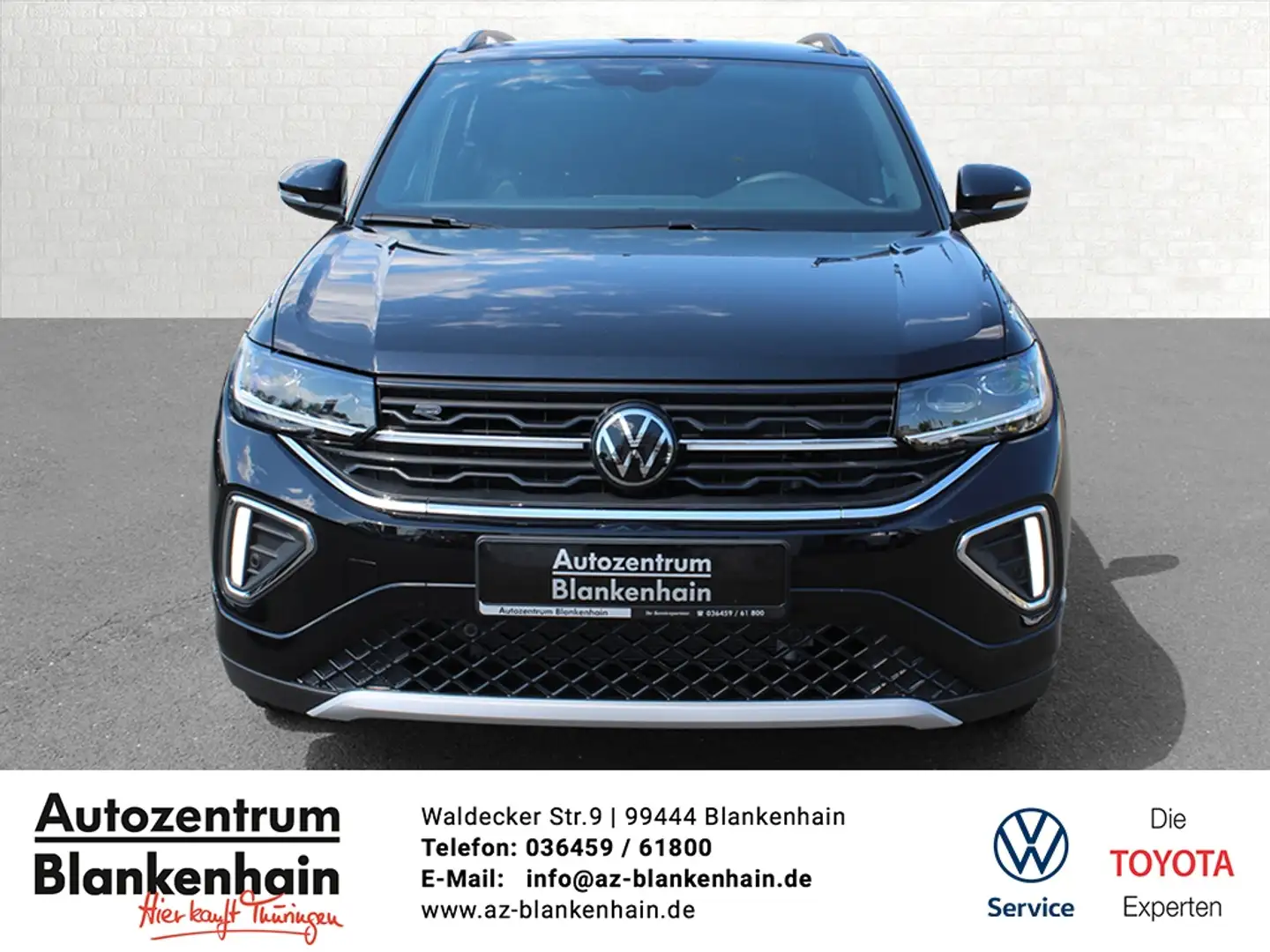 Volkswagen T-Cross 1,5 R-Line IQ.Drive*Kamera*AHK*IQ.Light Schwarz - 2