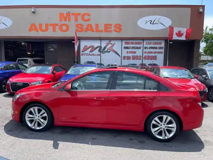 Red 2013 Chevrolet Cruze Sedan Automatic