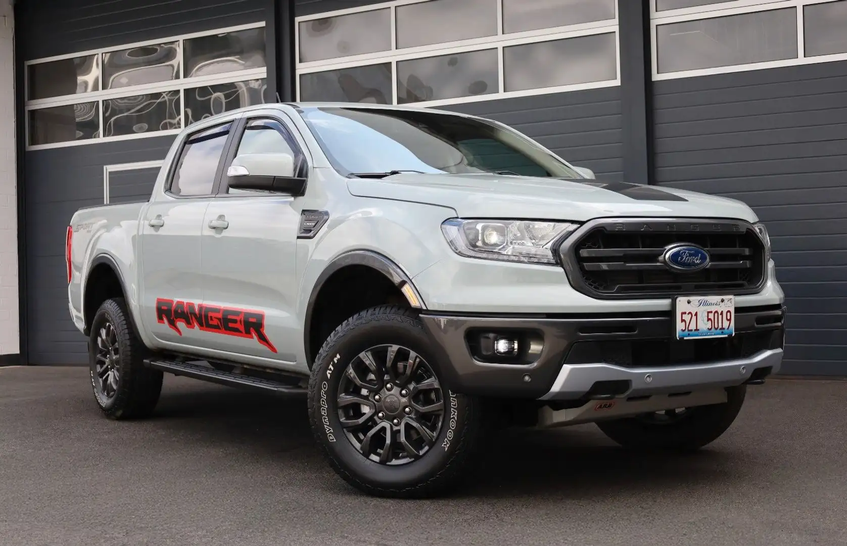 Ford Ranger LARIAT 4x4/ACC/B&O/AHK/LED/SHZ/APPLE/KAM Grijs - 1