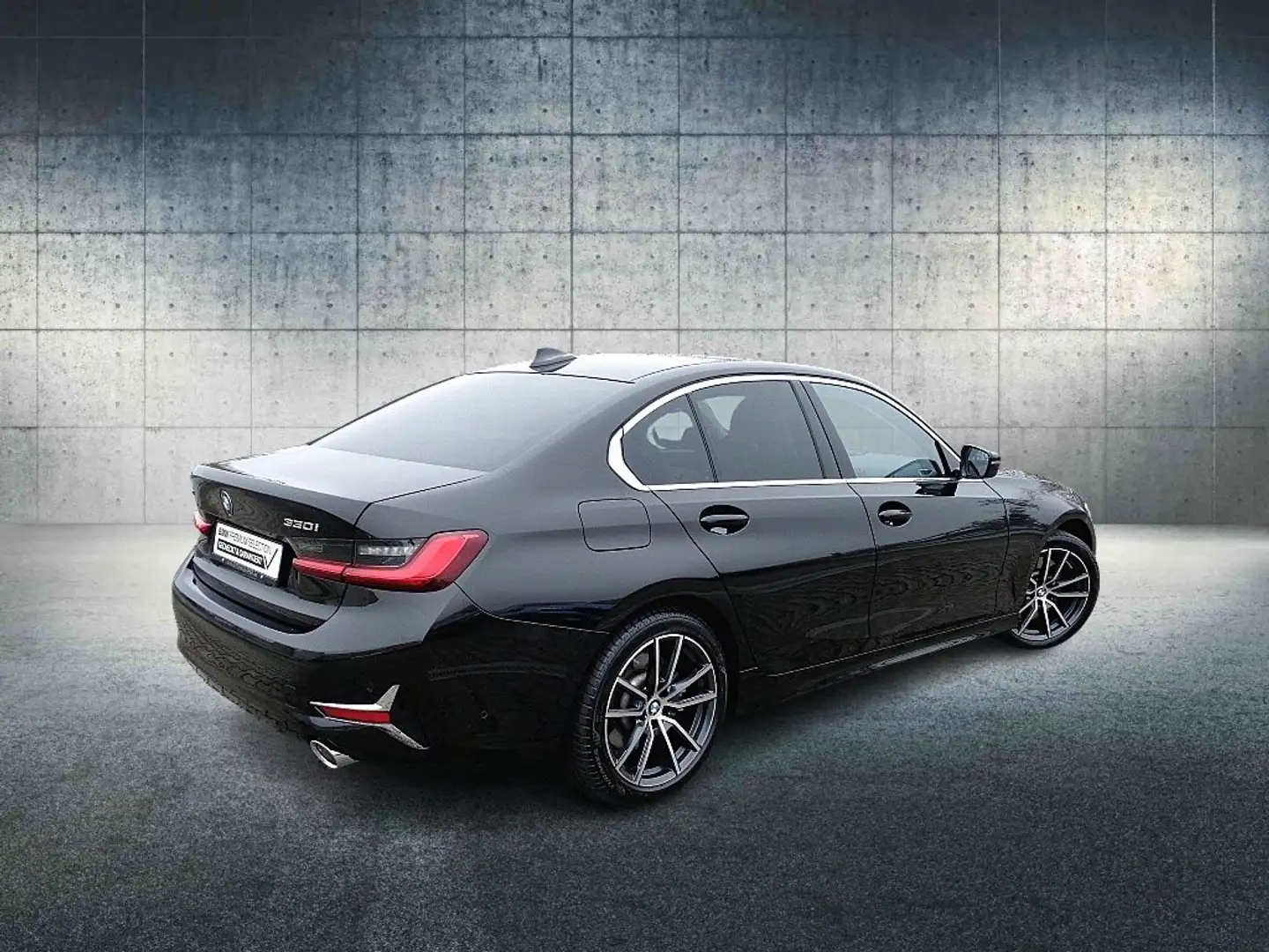 BMW 330 i xDrive Luxury Line,Navi,Head-Up,SportSitze Noir - 2
