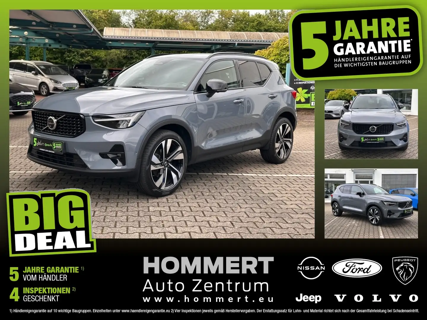 Volvo XC40 B4 AWD Ultimate Dark *Kamera*ACC*beh.Lenk* Grau - 1