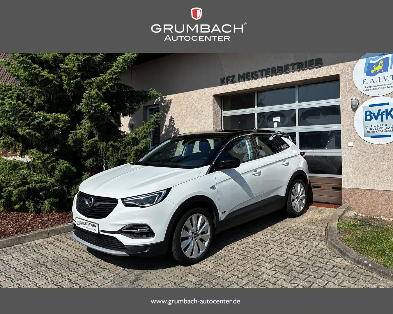Opel Grandland X 1.6 Turbo Hybrid 4, INNOVATION Bi-LED Navi Kame... Blanco - 1