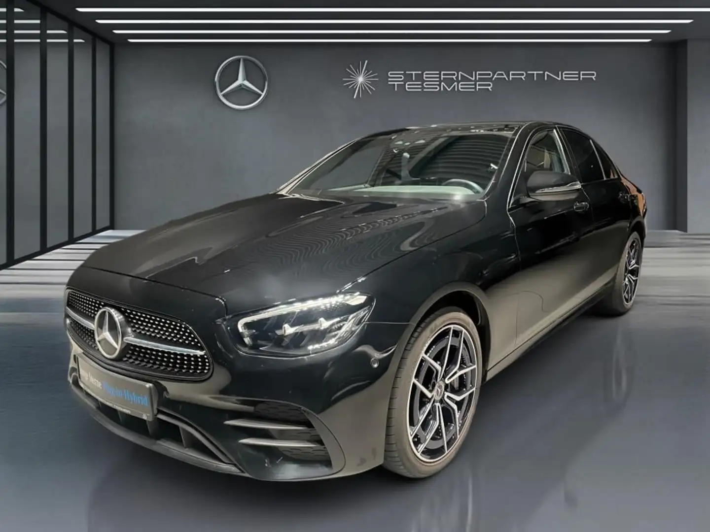 Mercedes-Benz E 300 de AMG+Night+CarPlay+HuD+Ambiente Schwarz - 2