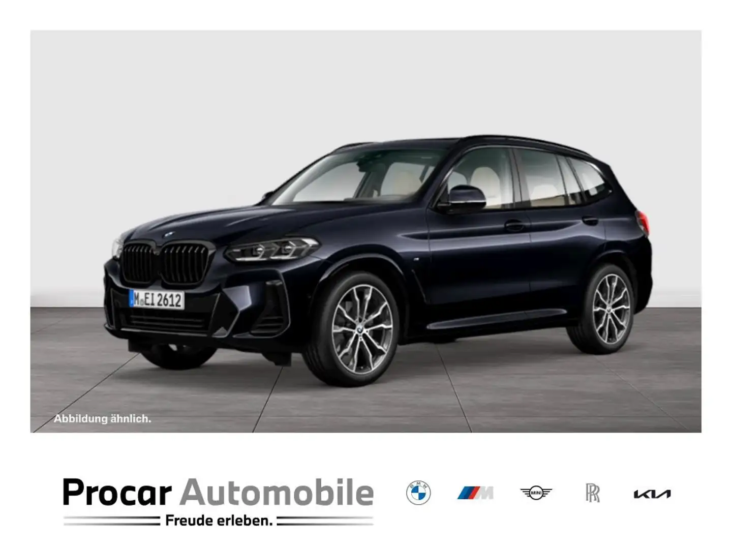 BMW X3 xDrive20d M SPORT+PANO+HuD+PA+SHZ+20" Zwart - 1