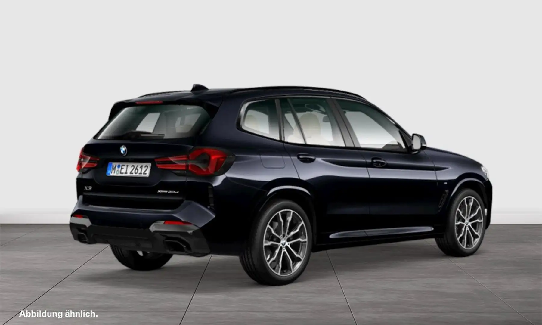 BMW X3 xDrive20d M SPORT+PANO+HuD+PA+SHZ+20" Zwart - 2