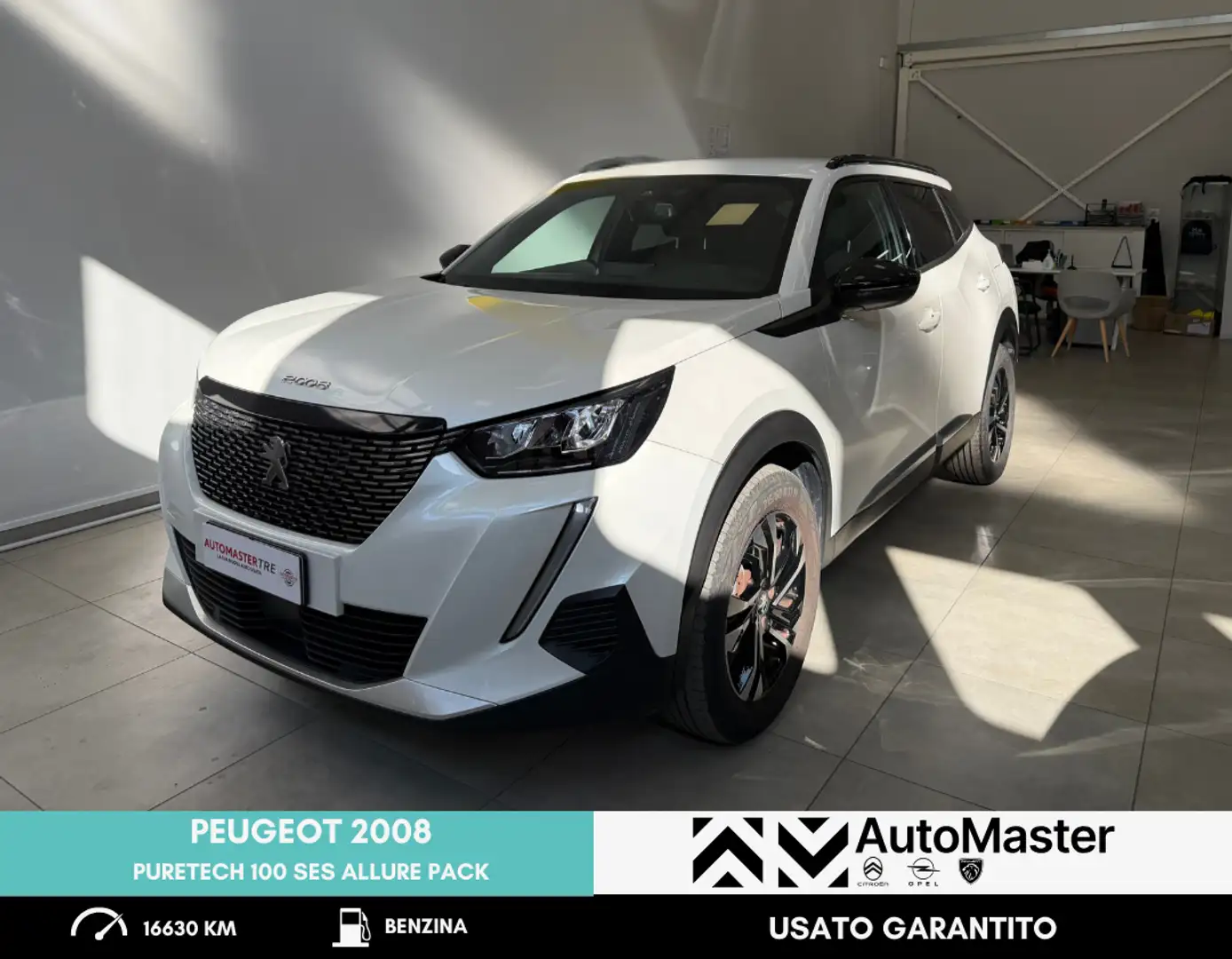 Peugeot 2008 2008 PureTech 100 S&S Allure Pack Weiß - 1