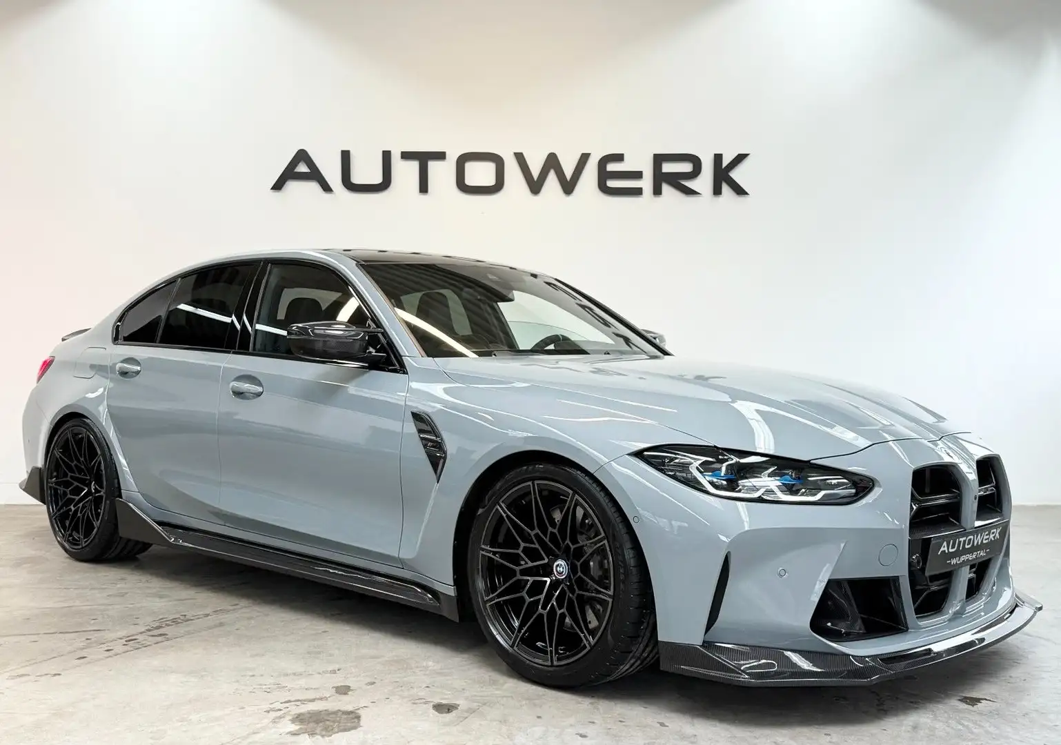 BMW M3 Lim. Competition*SCHALE*KW*360° KAMERA*CARBON Gris - 1