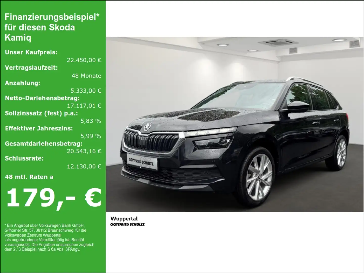 Skoda Kamiq 1.5 TSI Style LED KAM ACC SHZ PDC Schwarz - 1