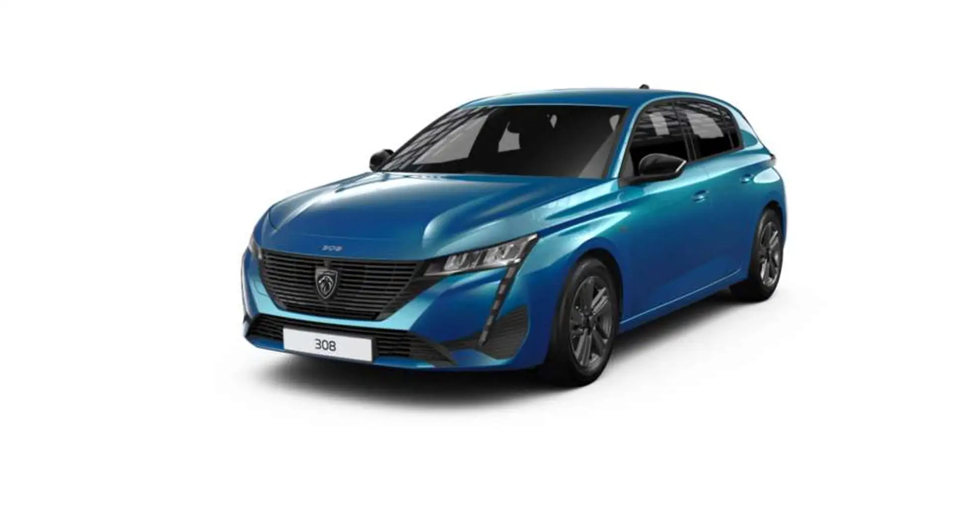 Peugeot 308 STYLE HYBRID 145 e-DSC6 mit AHK, # sofort verfügba Blau - 1