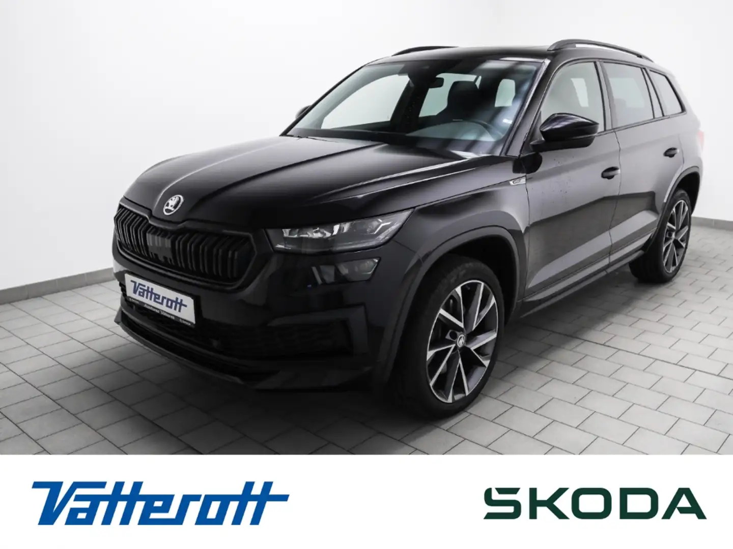 Skoda Kodiaq 2.0 TDI DSG 4x4 Sportline PANO AHK NAVI Nero - 1