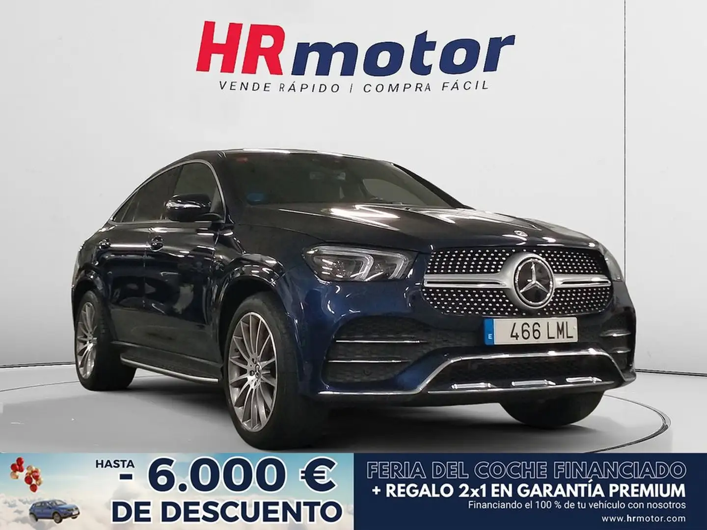 Mercedes-Benz GLE 350 350de 4Matic Aut. Azul - 1
