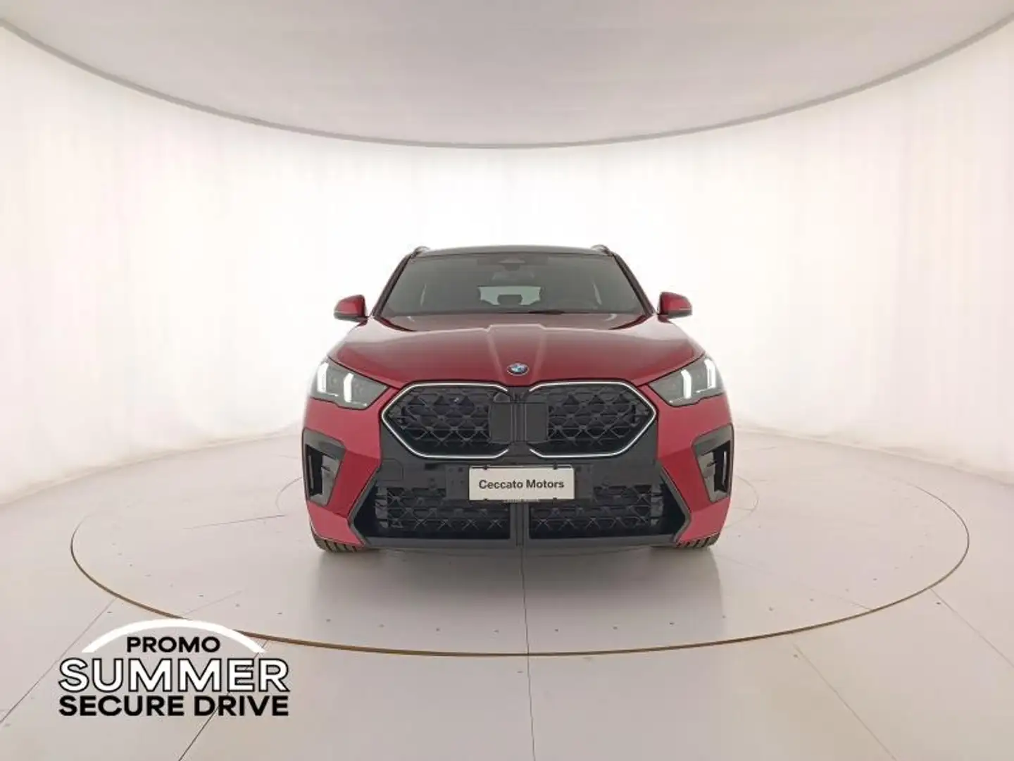 BMW X2 xdrive 20d 48V MSport Pro auto Rosso - 2