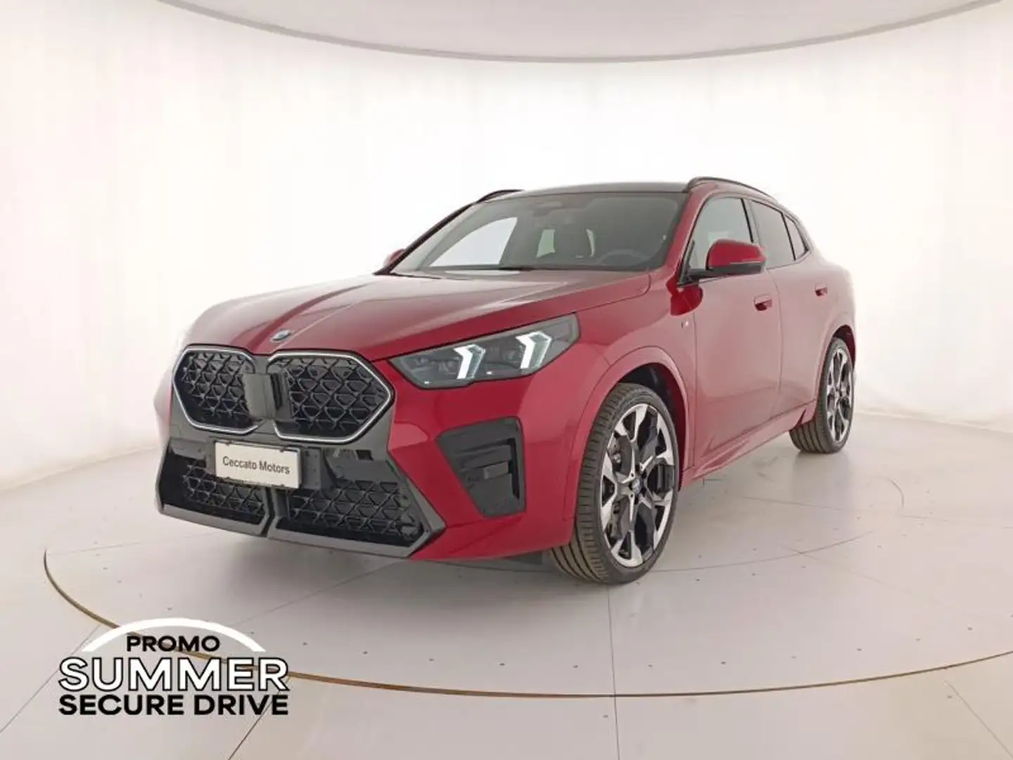 BMW X2 xdrive 20d 48V MSport Pro auto Rosso - 1