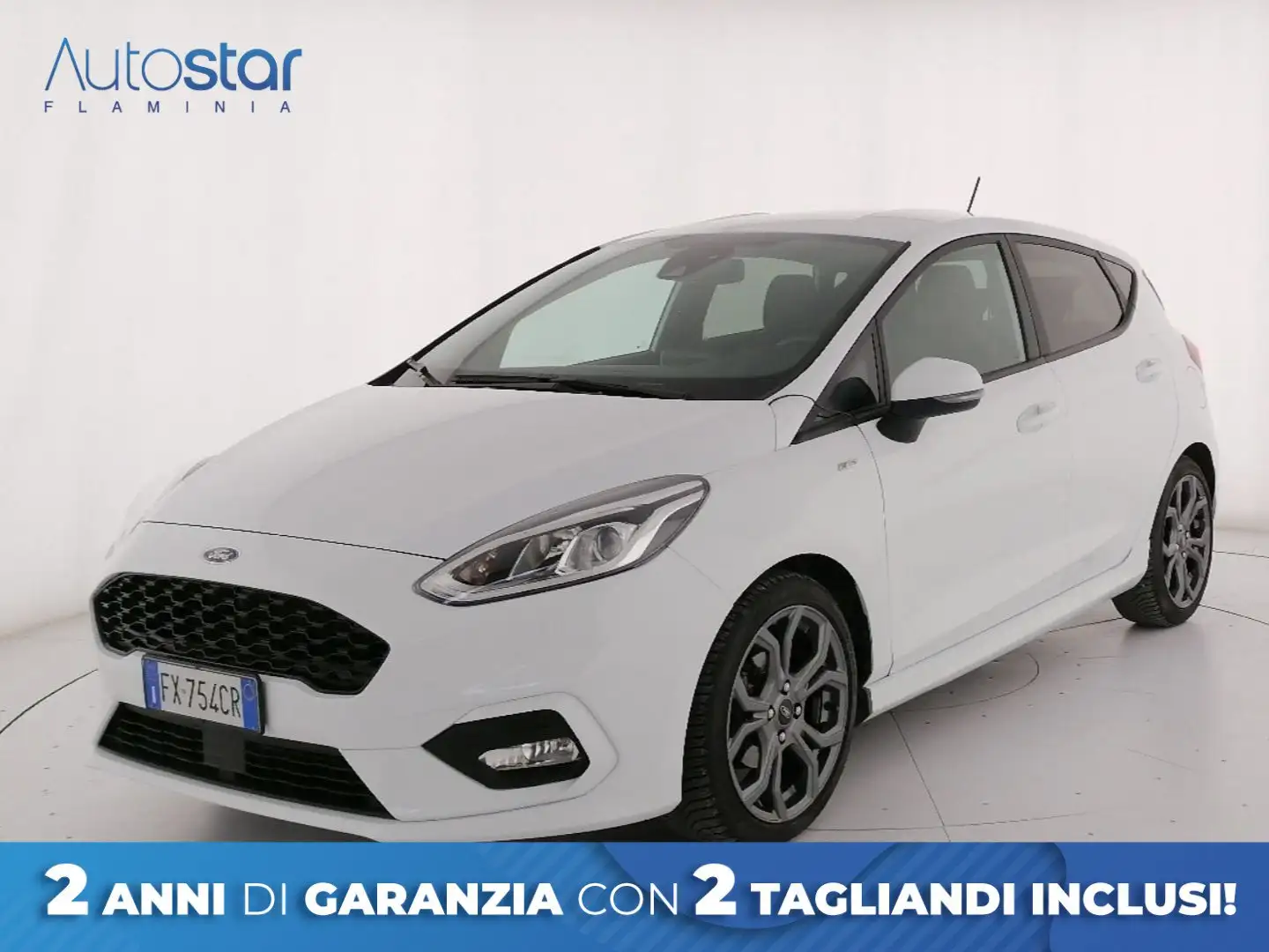 Ford Fiesta 5p 1.1 ST-Line 85cv my19 Wit - 1
