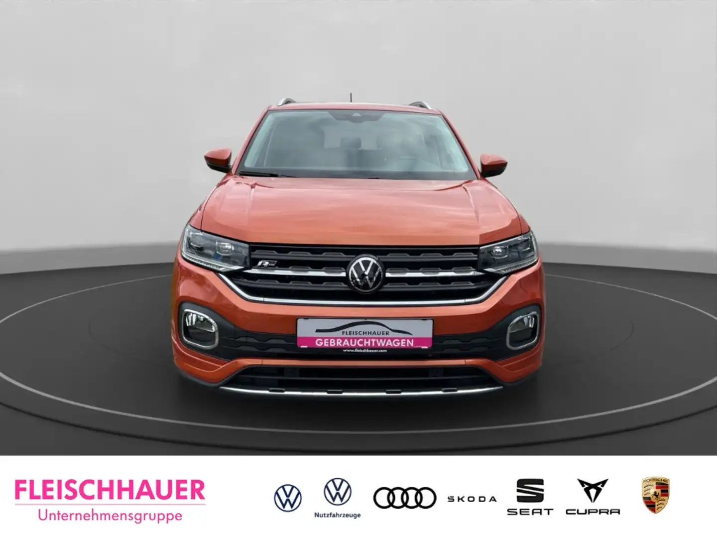 Volkswagen T-Cross Style 1.0+NAVI+KAMERA+LED+SHZ+DAB Orange - 2