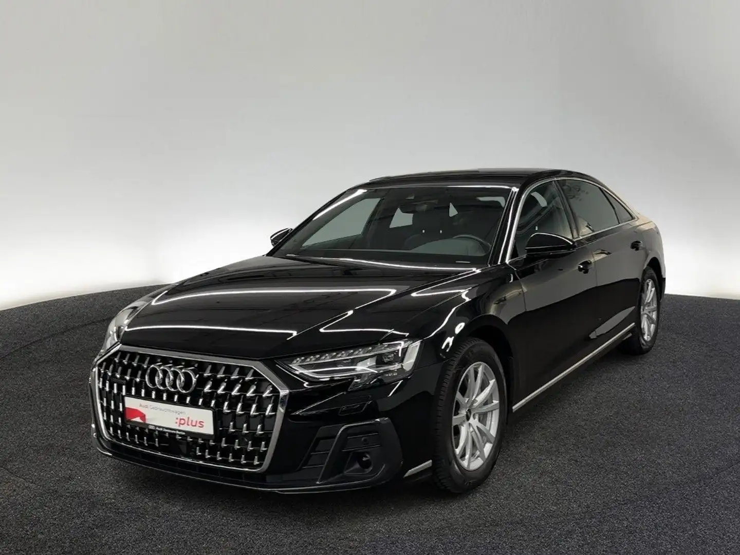 Audi A8 L 50 TDI qu.tiptr. STDHZG RFK NAVI AIR MATRIX Schwarz - 2