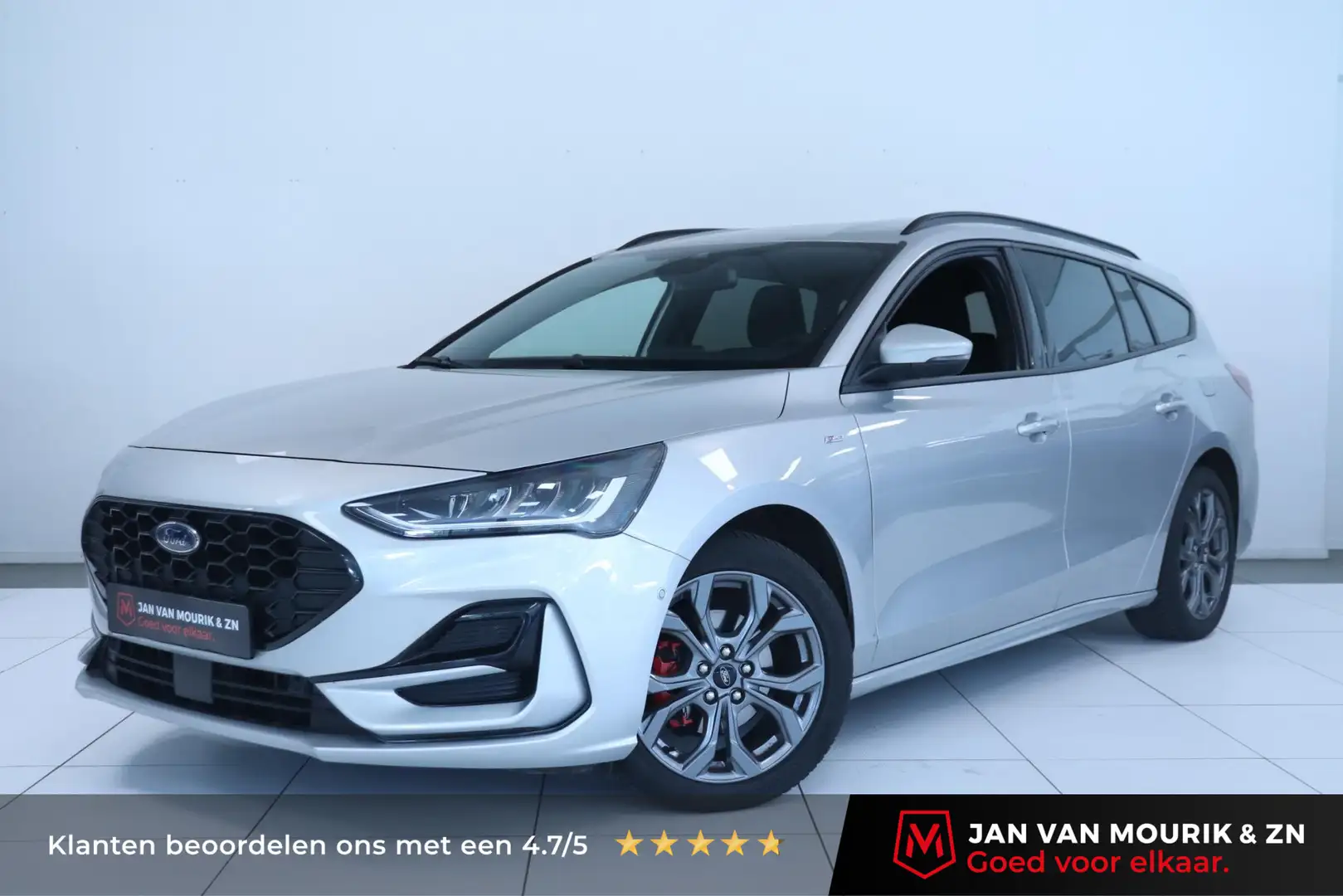 Ford Focus Wagon 1.0 EcoBoost 125 Hybrid ST Line X | Navigati Gris - 1