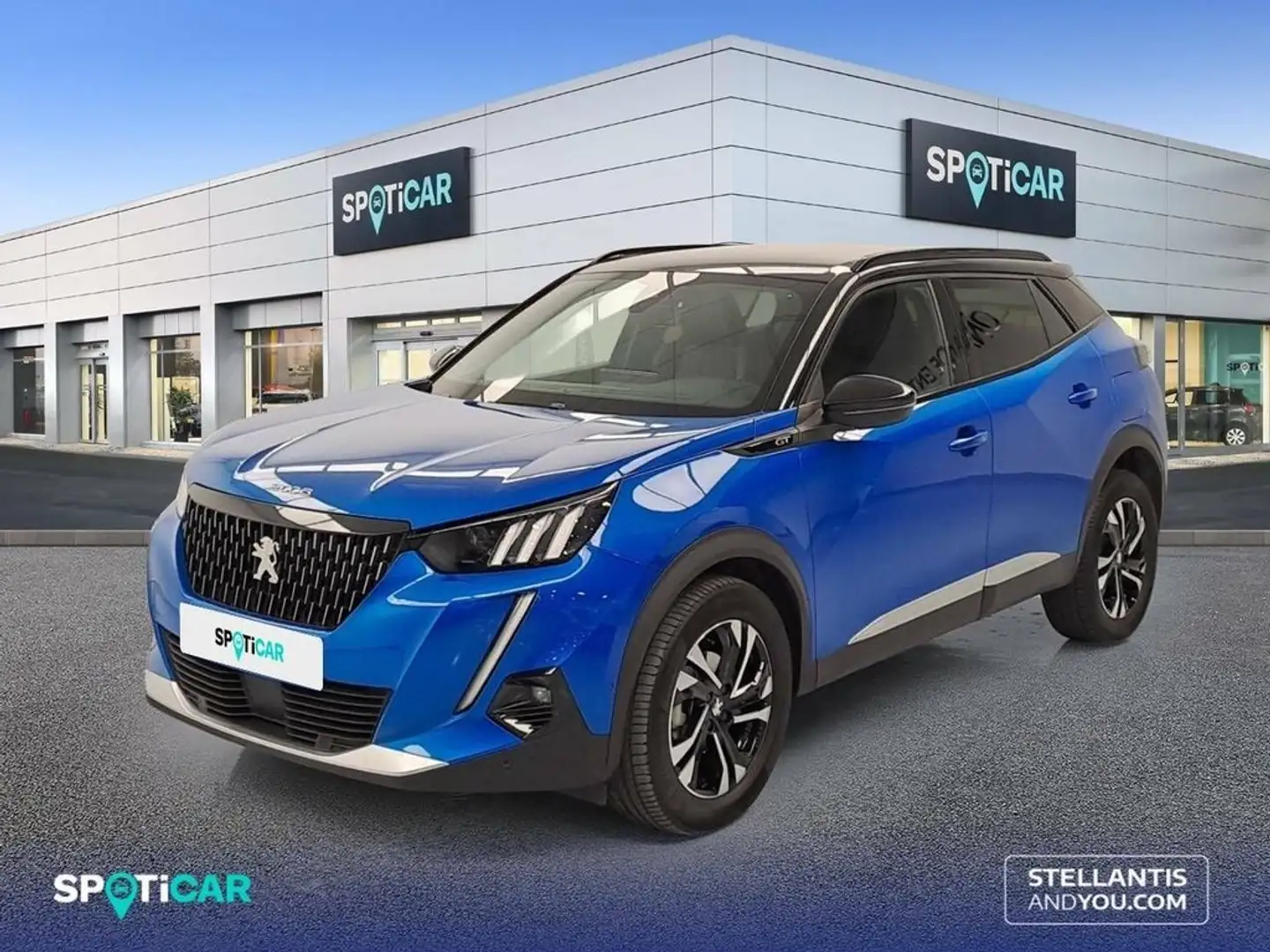 Peugeot 2008 1.2 PureTech S&S GT 130 Blau - 1