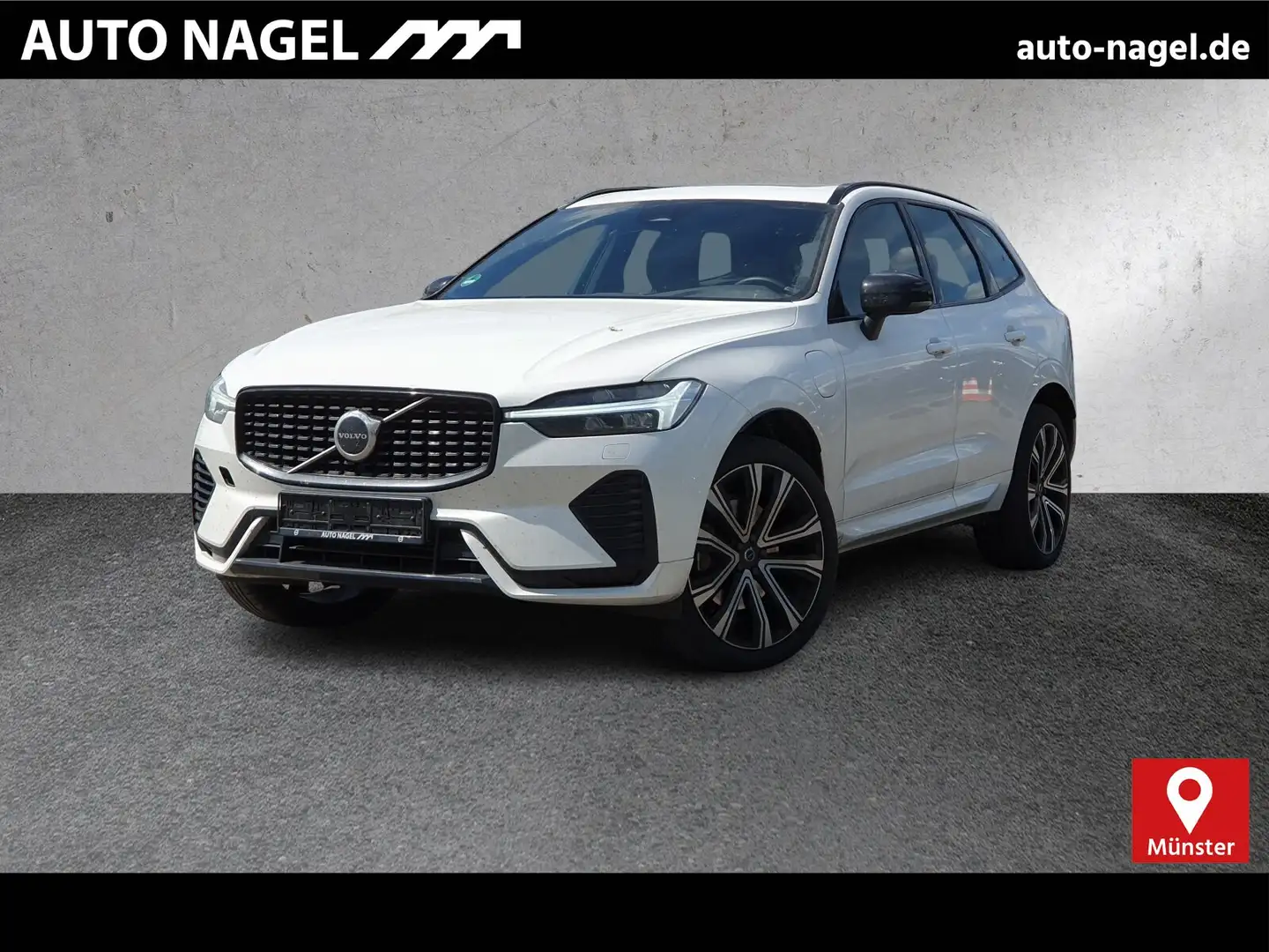 Volvo XC60 XC60 Recharge T6 R-Design LONG RANGE AHK|PANO| Weiß - 1