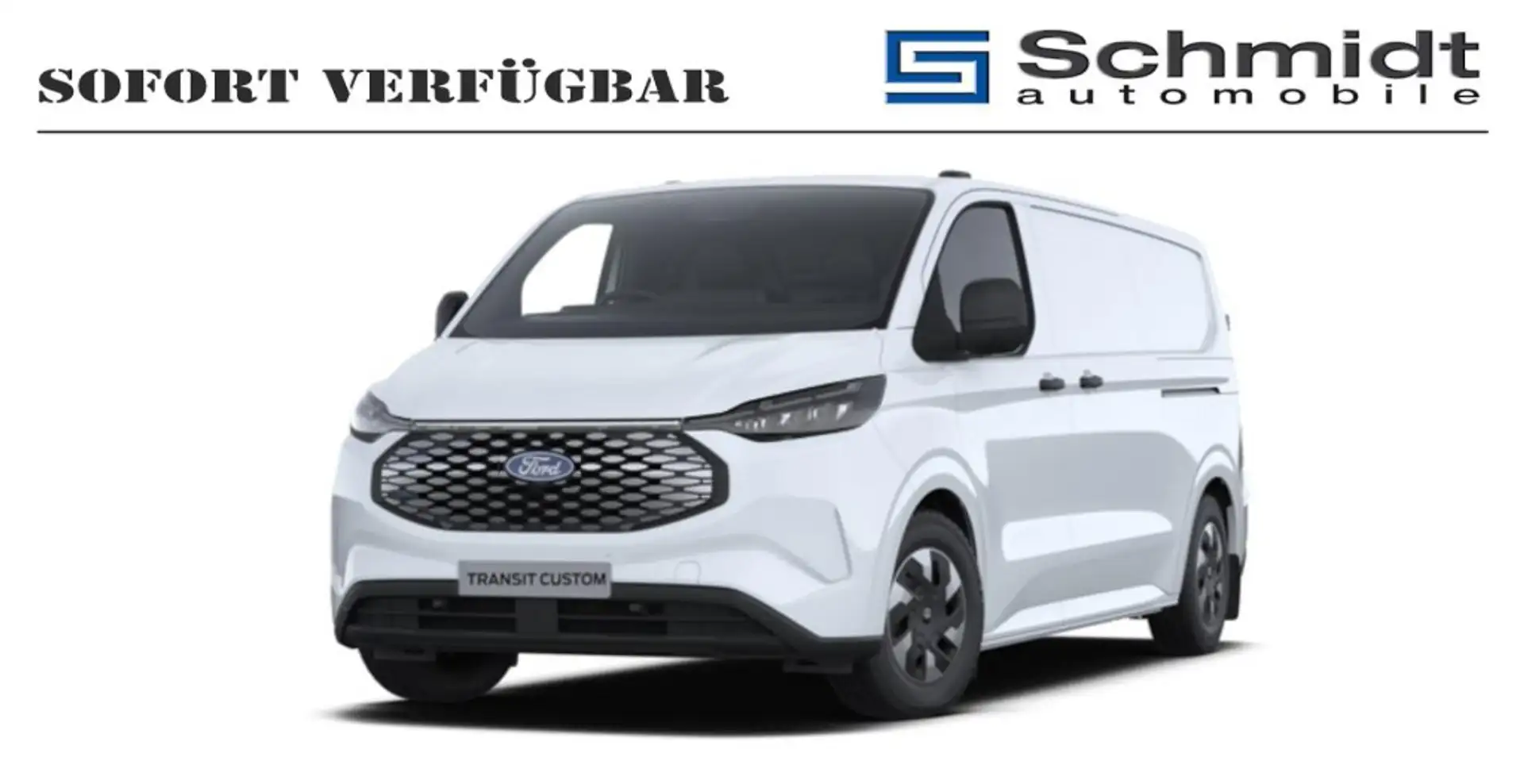 Ford Transit -E EK Kasten Trend 350L3 269PS 89KWH Heck Wit - 1