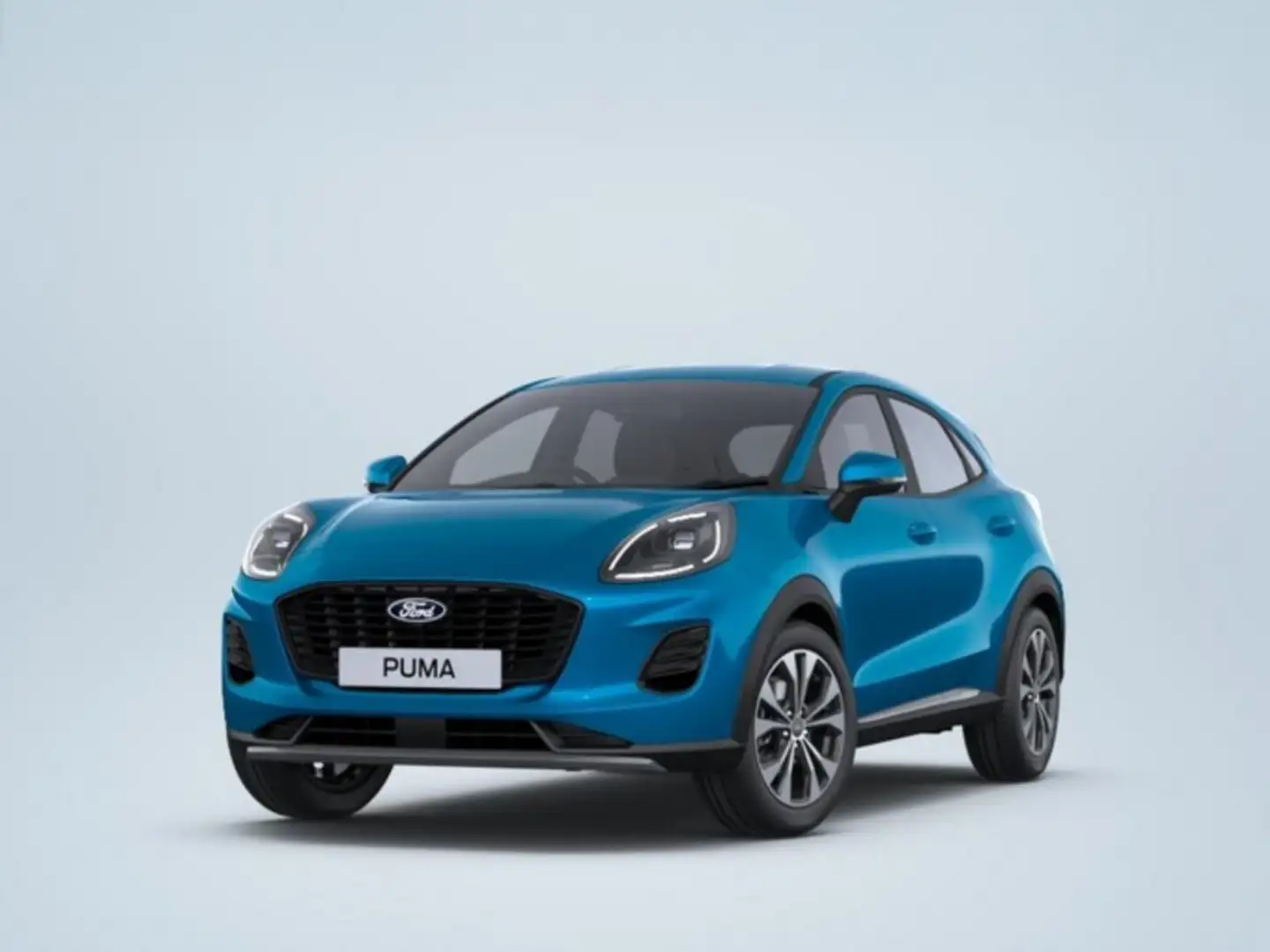 Ford Puma Titanium 1,0L Eboost Hybrid 125PS M FWD Blau - 1