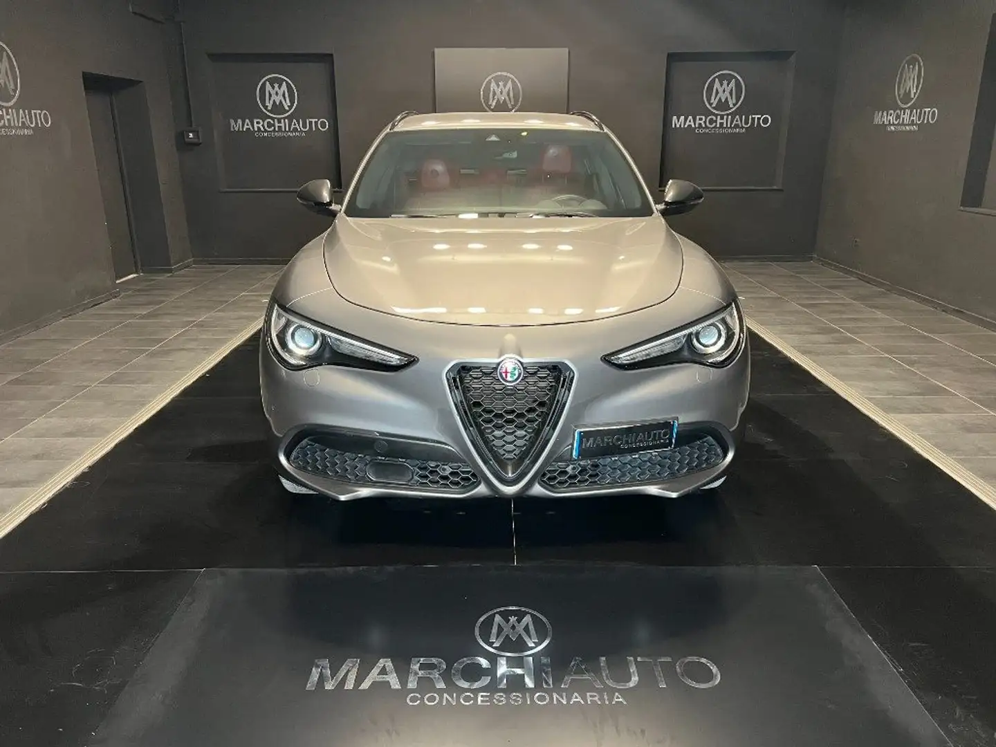 Alfa Romeo Stelvio 2.2 Turbodiesel 210 CV AT8 Q4 B-Tech Grigio - 2