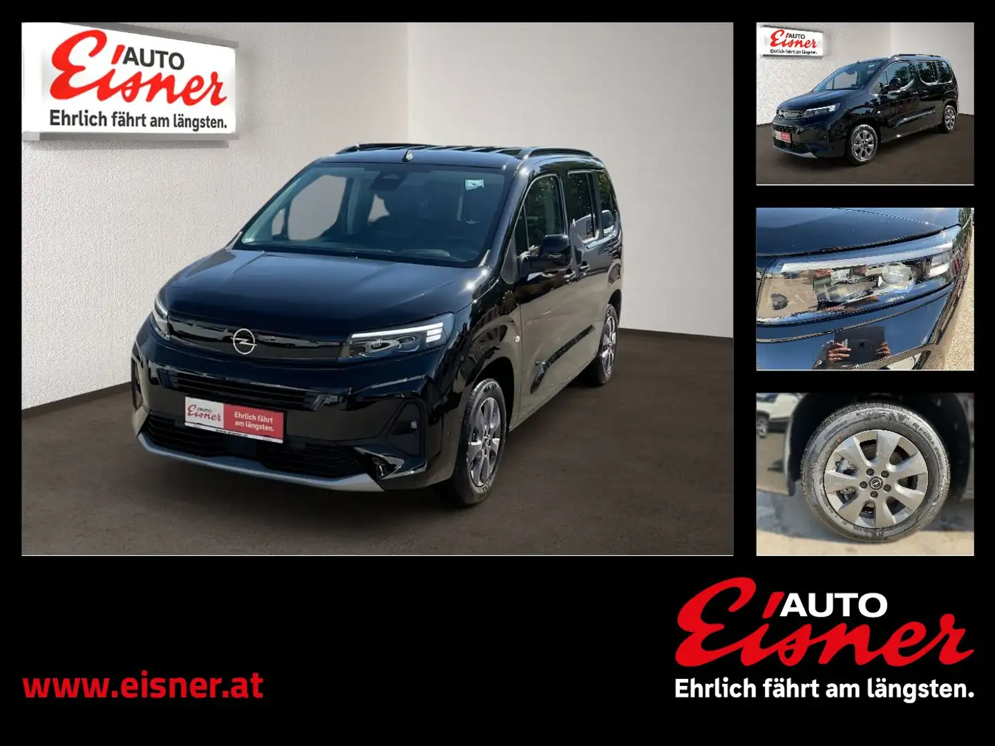 Opel Combo Life E 1.5 CDTI  GS 2xKlima DynLicht Kam. Schwarz - 1