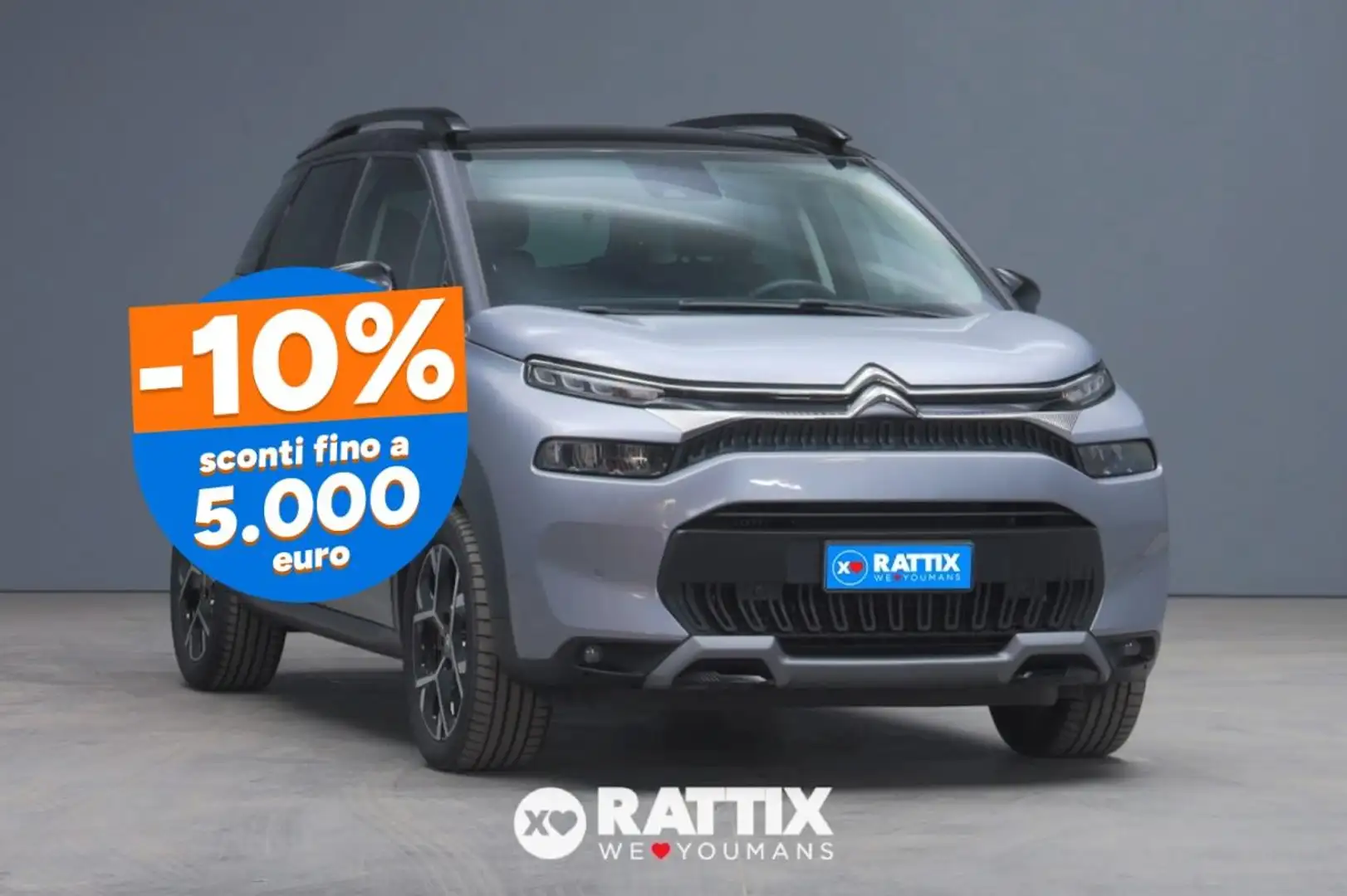 Citroen C3 Aircross 1.2 Puretech 130CV Shine Pack EAT6 Grijs - 1