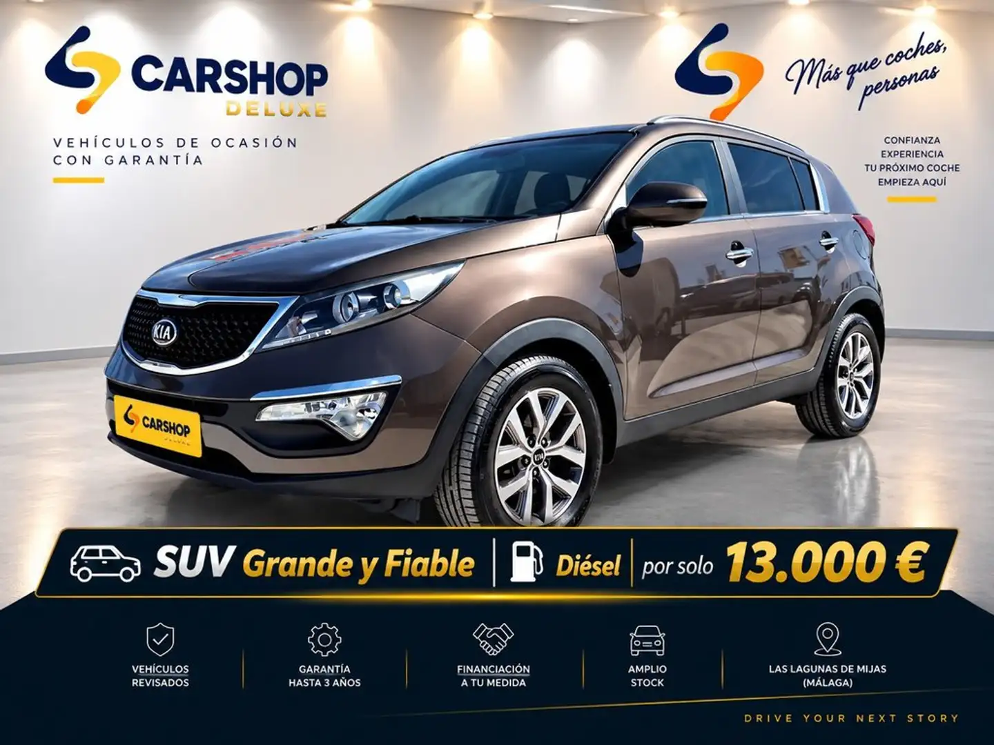 Kia Sportage 1.7CRDi Drive Plus Marrón - 1
