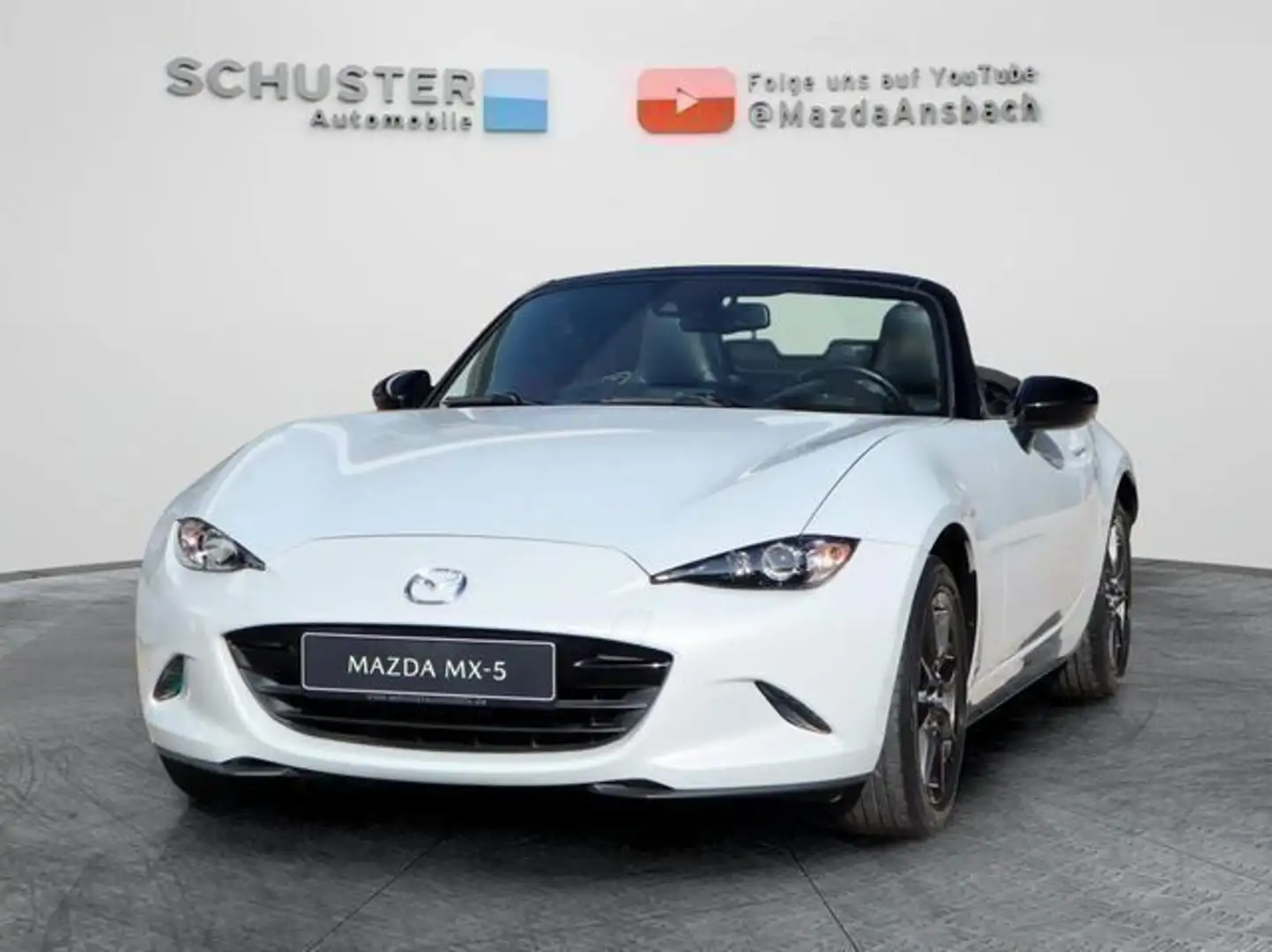 Mazda MX-5 Exclusive-Line 1,5l LED/Klimaaut./Leder/Nav Blanc - 2