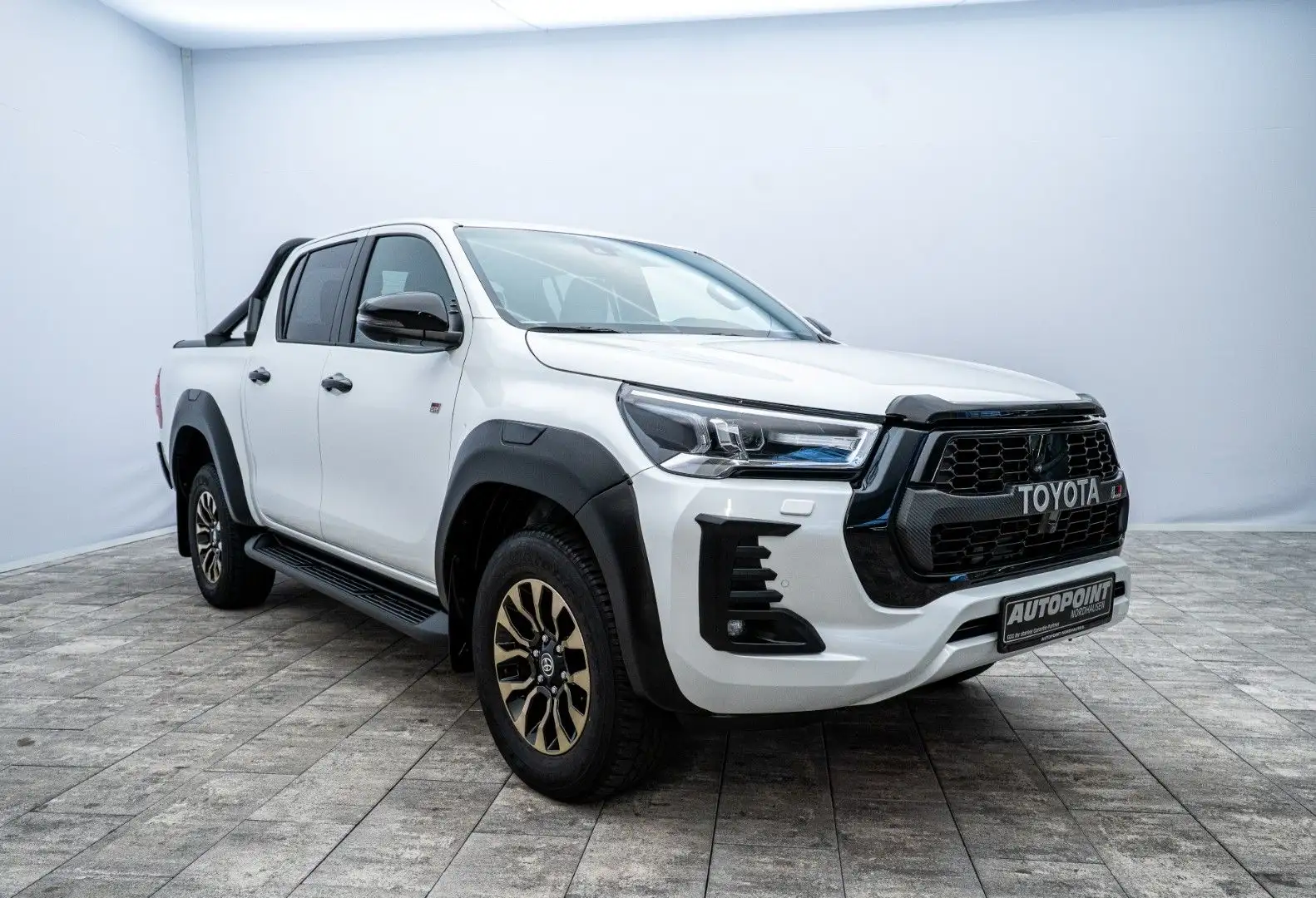 Toyota Hilux 2.8 D4-D GR Sport °Rollo°AHK°Garantie° Weiß - 2