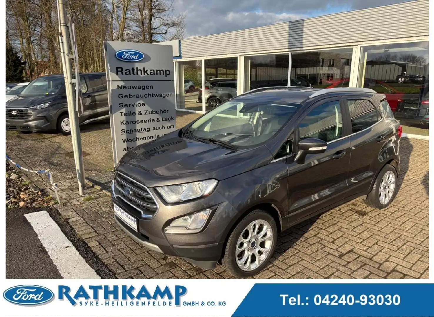 Ford EcoSport Titanium Gris - 1