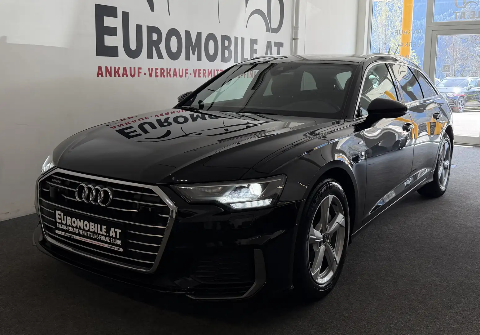 Audi A6 40 TDI Quattro Sport S-Line *RFK*B&O*StHz*LHZ*LED* Schwarz - 1
