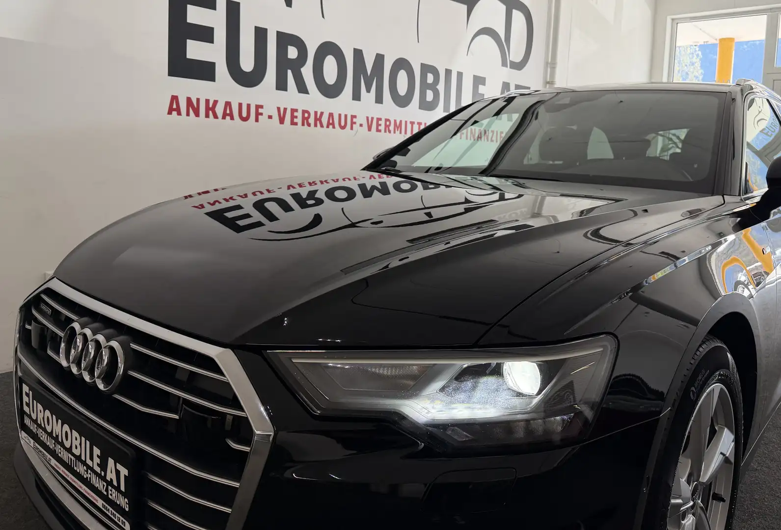 Audi A6 40 TDI Quattro Sport S-Line *RFK*B&O*StHz*LHZ*LED* Schwarz - 2