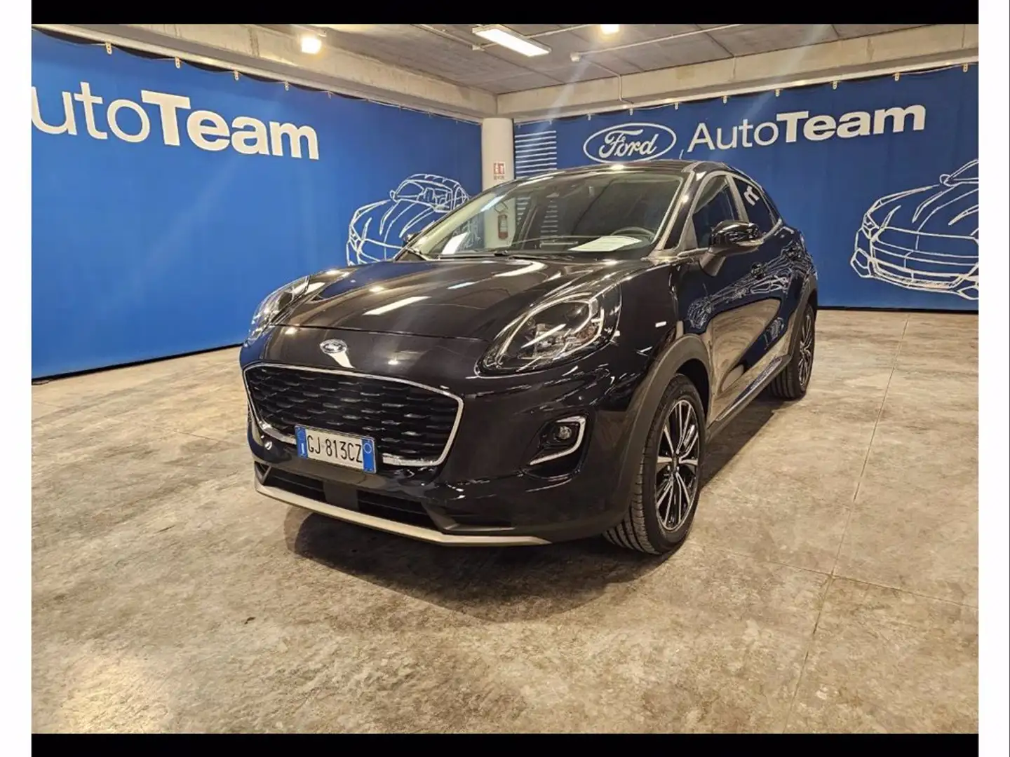 Ford Puma 1.5 ecoblue titanium s&s 120cv Zwart - 1