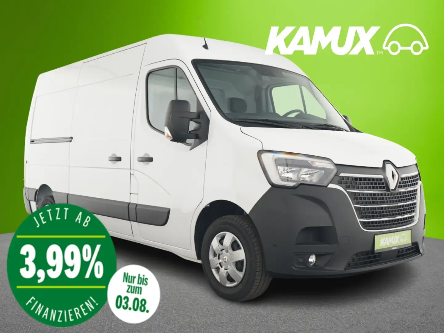 Renault Master 2.3BdCi L2H2+NAVI+LADE-PAKET-KOMFORT+PDC Blanc - 1