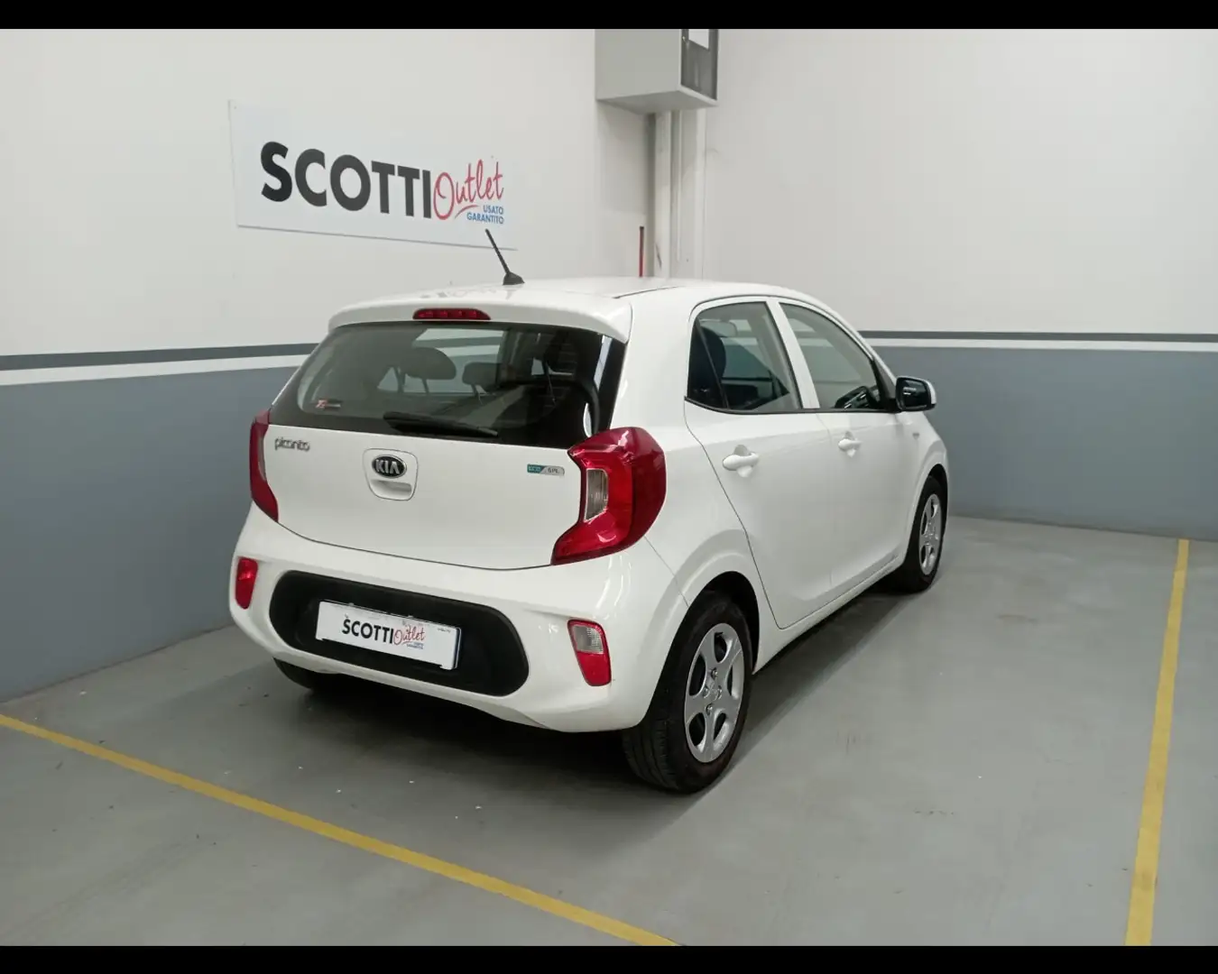 Kia Picanto 1.0 Active Gpl my18 Bianco - 2