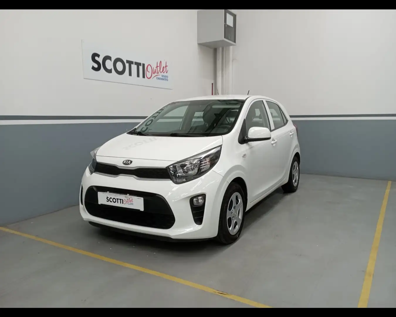 Kia Picanto 1.0 Active Gpl my18 Bianco - 1