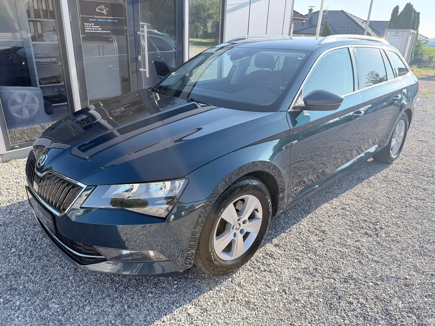 Skoda Superb Ambition AUTOMATIK Blau - 1