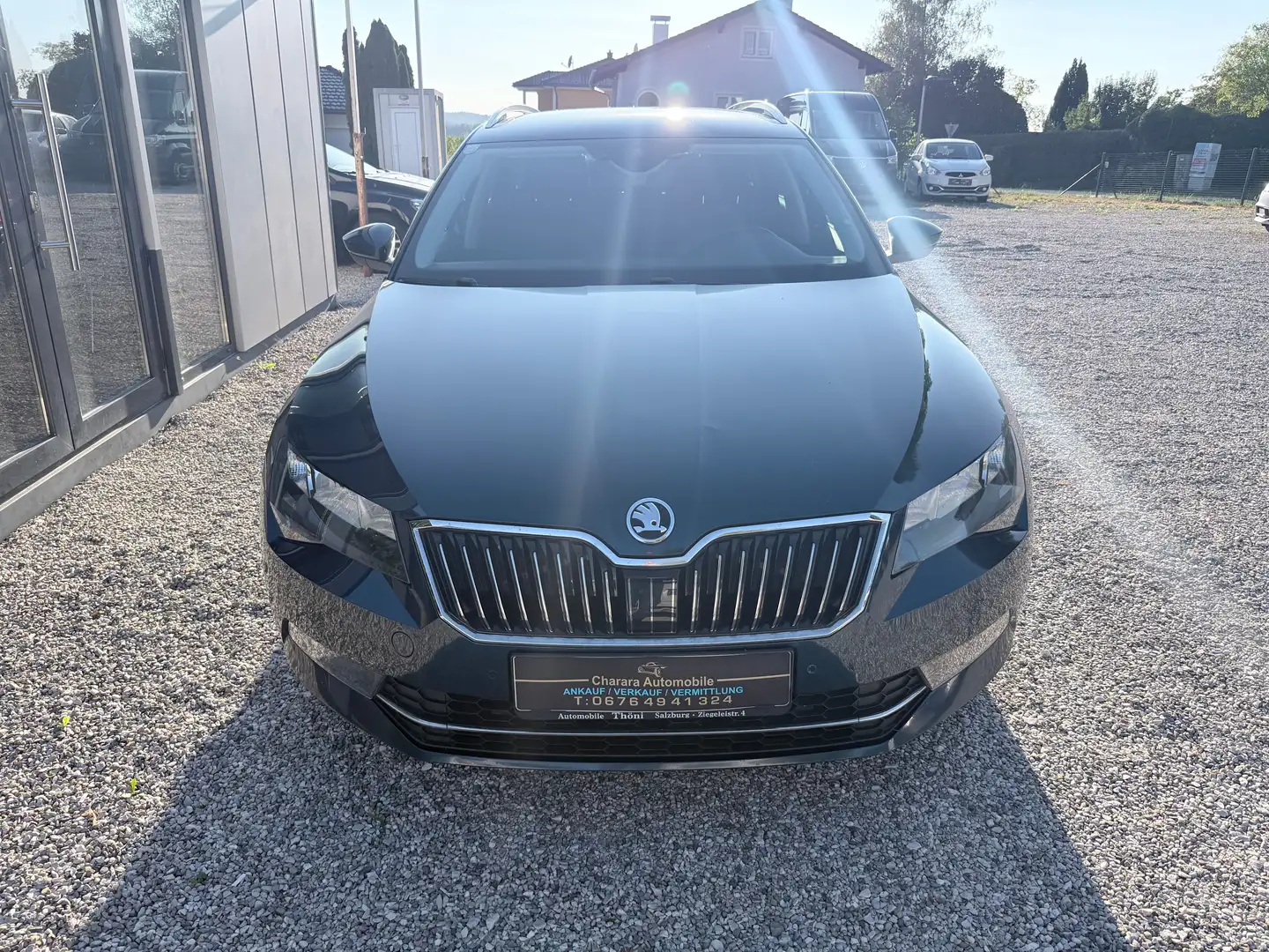 Skoda Superb Ambition AUTOMATIK Blau - 2