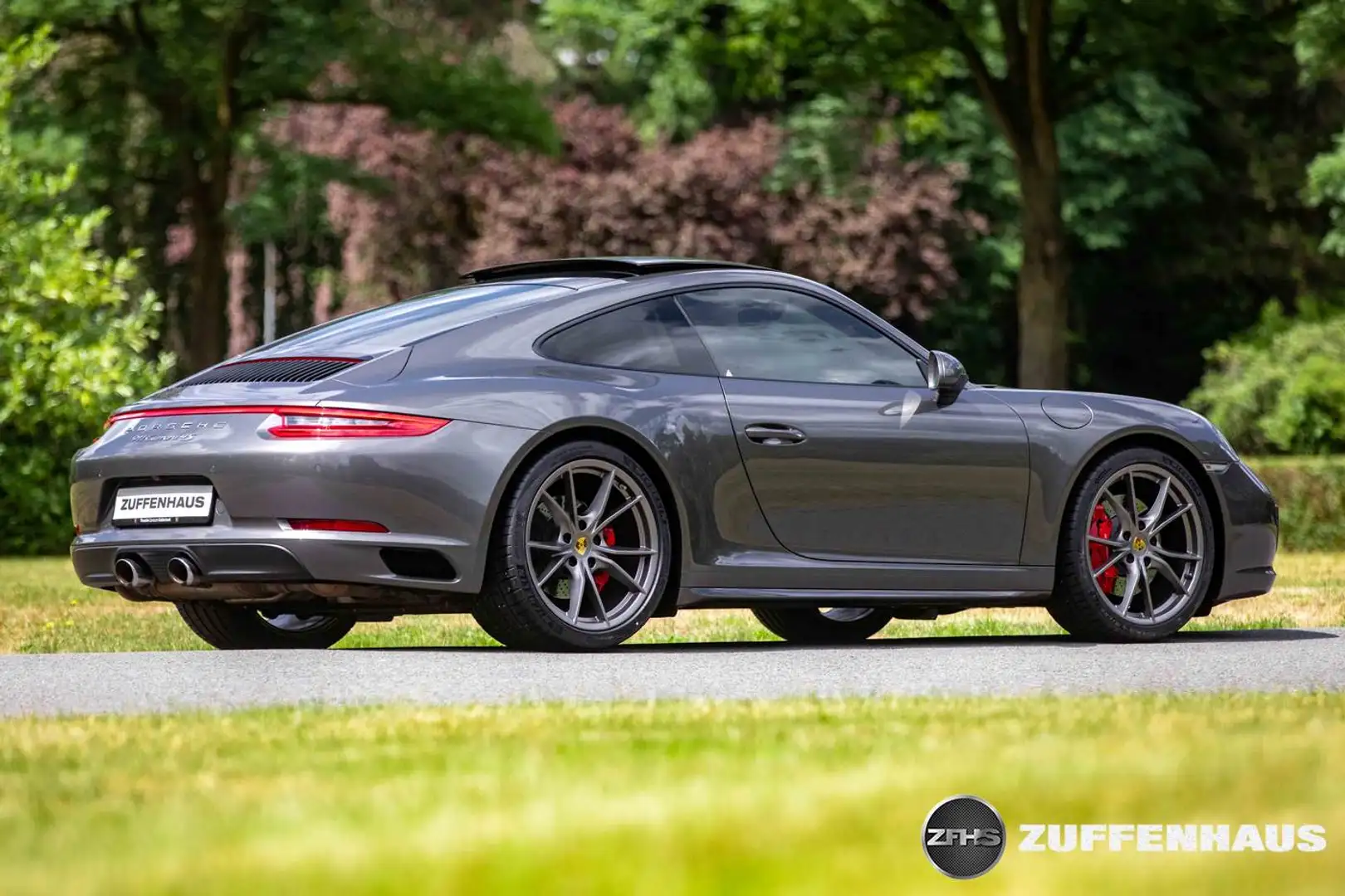 Porsche 991 3.0 Carrera 4S Volle auto Porsche Appr. 12.2026 Grijs - 2