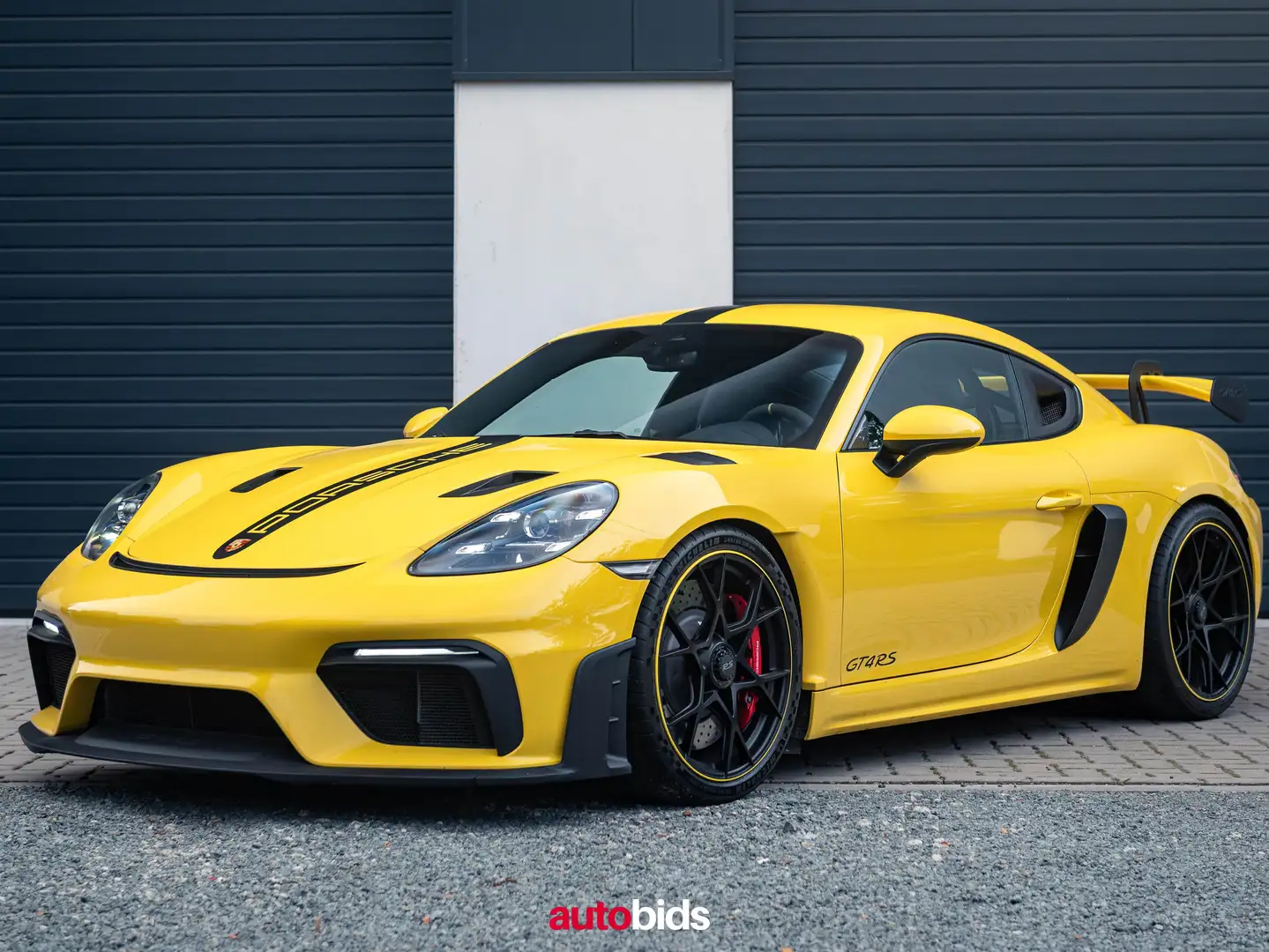 Porsche Cayman GT4 RS Żółty - 1