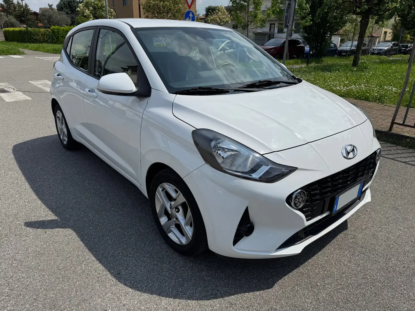 Hyundai i10 i10 III 2020 1.0 mpi Tech Connect Pack Bianco - 1