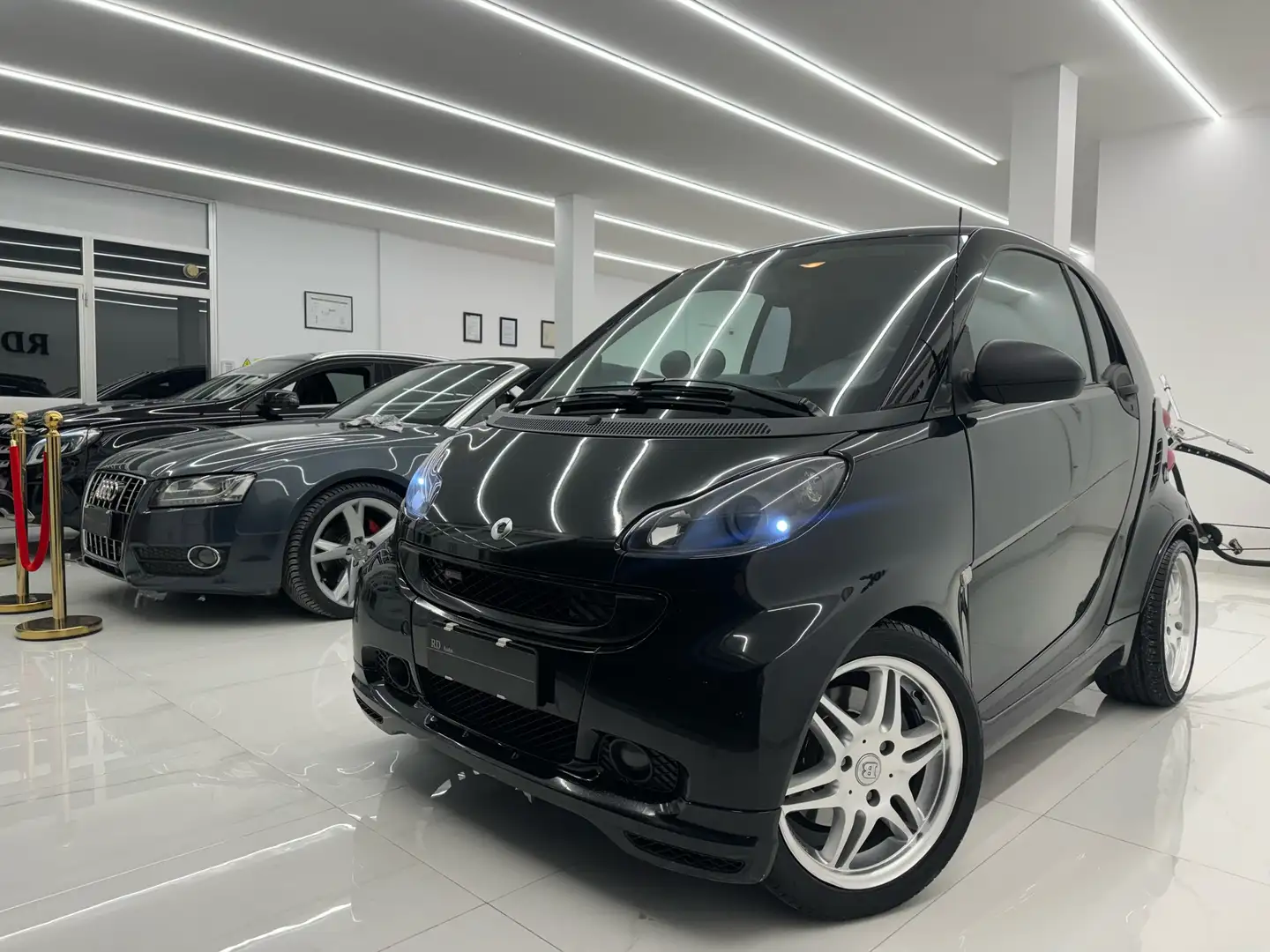 smart forTwo 0.9 Turbo Brabus Xclusive 102cv Tetto Panoramico Nero - 1