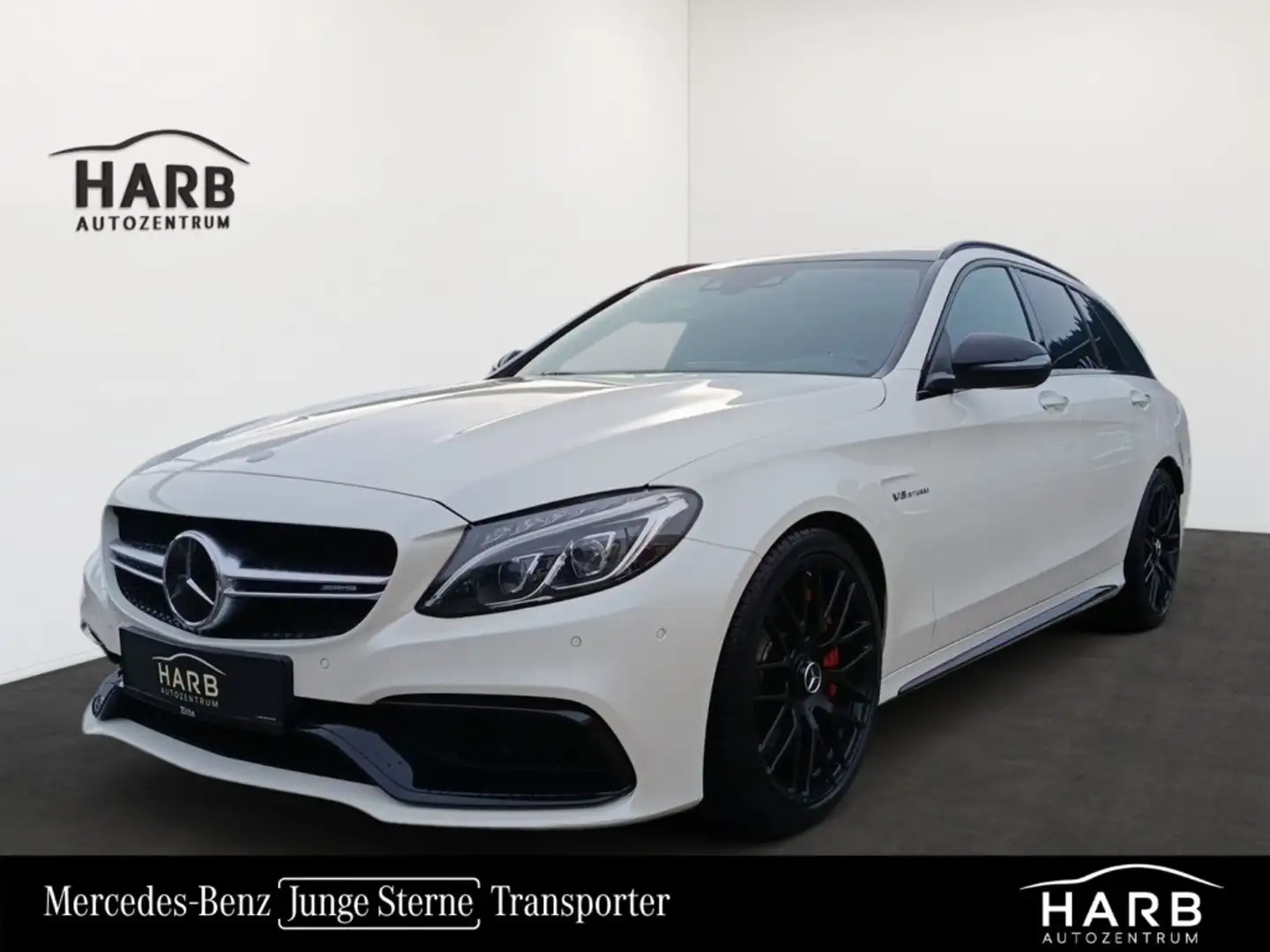 Mercedes-Benz C 63 AMG Mercedes Benz C Kombi AMG C 63 S T Aut Weiß - 2