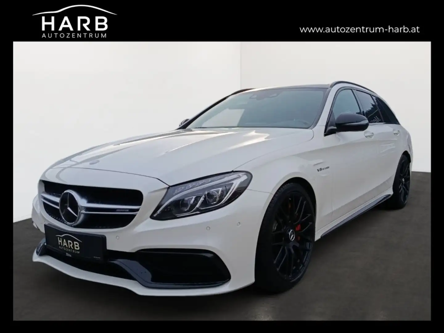 Mercedes-Benz C 63 AMG Mercedes Benz C Kombi AMG C 63 S T Aut Weiß - 1