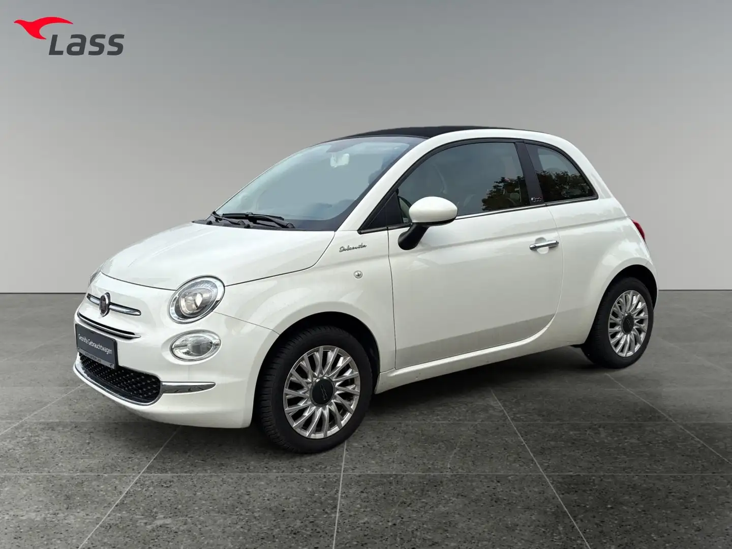 Fiat 500C 1.0 Dolcevita Klimaaut el.Dach GJR Weiß - 2