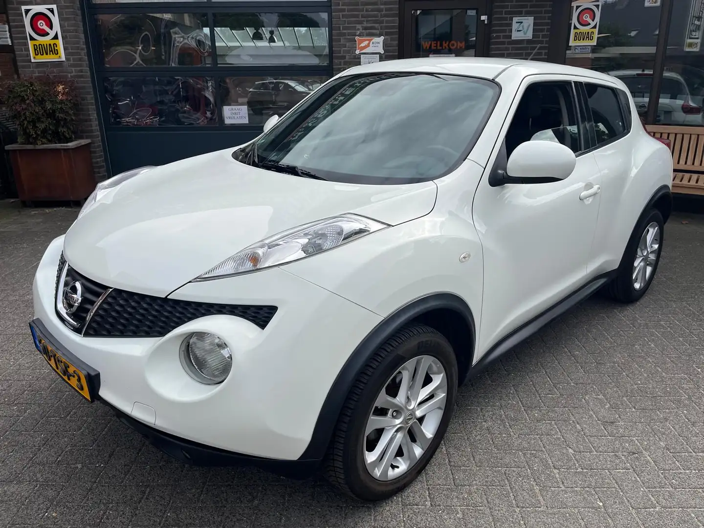 Nissan Juke 1.6 Acenta Eco Trekhaak Blanc - 1